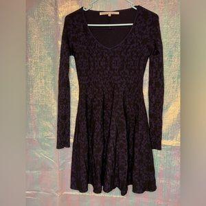 Rachel Roy Fit and Flare Sweater Dress size L.